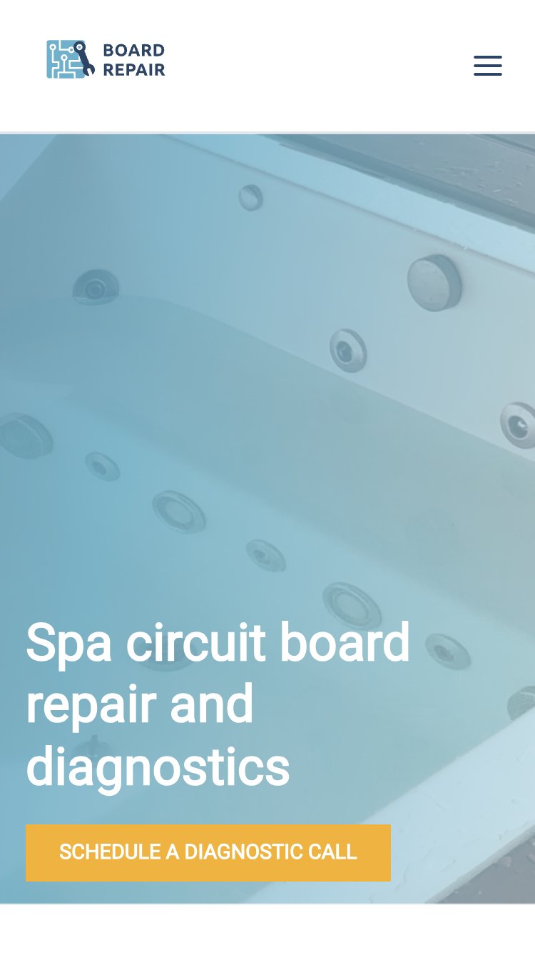 Mobile screenshot of Fix My Spa Board